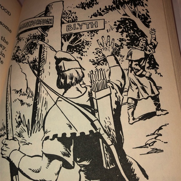 The Merry Adventures of Robin Hood by Howard Pye-Great Illustrated Classics - Picture 8 of 10